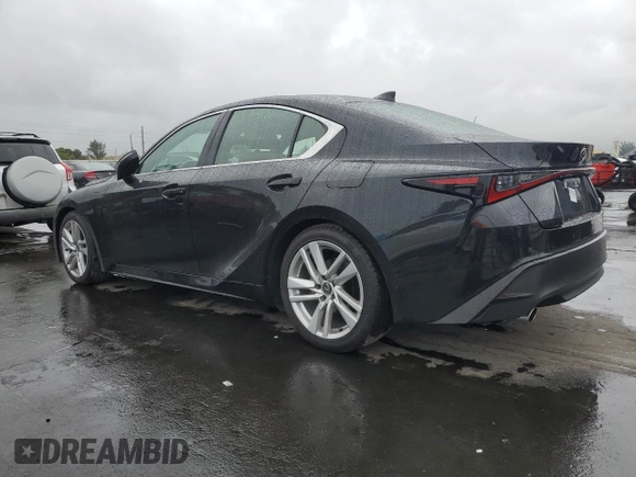 2023 Lexus IS 300 with VIN JTHCA1D21P5126293, listed as a Copart auction lot 89266235 with 8,628 mi miles and Salvage title. Bid and sale history available at DreamBid. Image 2.