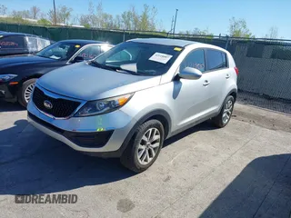 2016 Kia Sportage LX with VIN KNDPB3AC4G7812616, listed as a IAAI auction lot 42118087 with 179,500 mi miles. Bid and sale history available at carsss.com. Image 17.
