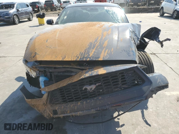 2024 Ford Mustang EcoBoost with VIN 1FA6P8TH6R5130831, listed as a Copart auction lot 75102194 with 884 mi miles and Salvage Title. Bid and sale history available at DreamBid. Image 5.