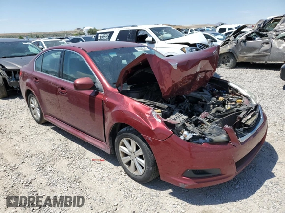 2012 Subaru Legacy Premium with VIN 4S3BMBC61C3043242, listed as a Copart auction lot 62866635 with 114,077 mi miles and Salvage title. Bid and sale history available at DreamBid. Image 4.