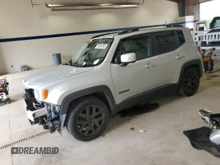 2017 Jeep Renegade Altitude with VIN ZACCJABB7HPE93972, listed as a Copart auction lot 58020285 with 71,234 mi miles and Salvage title. Bid and sale history available at DreamBid. Image 1.
