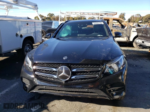 2019 Mercedes-Benz GLC with VIN WDC0G4JB0KV189123, listed as a Copart auction lot 69888192 with 26,539 mi miles. Bid and sale history available at carsss.com. Image 5.