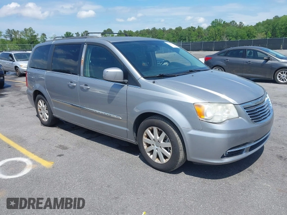 2014 Chrysler Town & Country Touring with VIN 2C4RC1BG7ER271455, listed as a IAAI auction lot 42102571 with 140,578 mi miles. Bid and sale history available at carsss.com. Image 1.