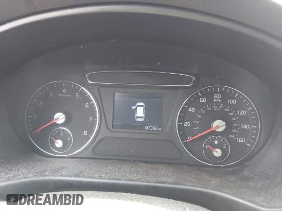 2019 Kia Sorento LX with VIN 5XYPGDA35KG553010, listed as a IAAI auction lot 41839878 with 87,392 mi miles. Bid and sale history available at carsss.com. Image 7.