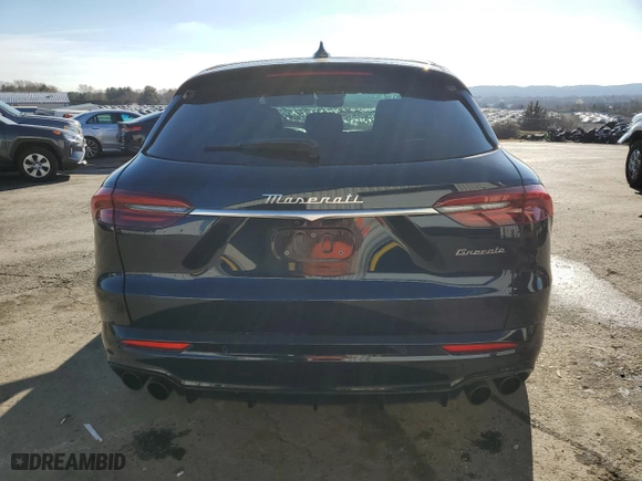 2023 Maserati Grecale Modena with VIN ZN682AVM7P7407716, listed as a Copart auction lot 80845824 with NaN miles and Salvage Title. Bid and sale history available at carsss.com. Image 6.
