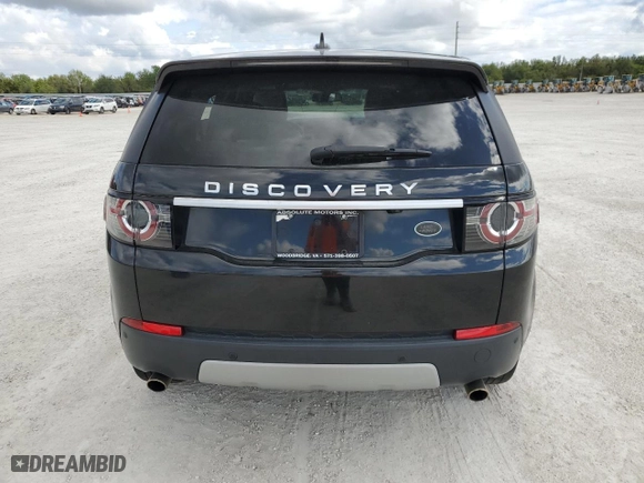 2016 Land Rover Discovery Sport HSE LUX with VIN SALCT2BG7GH623677, listed as a Copart auction lot 85259444 with 93,283 mi miles and Salvage Title. Bid and sale history available at carsss.com. Image 6.