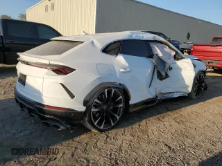 2022 Lamborghini Urus z VIN ZPBUA1ZL8NLA22604, wystawiony jako Copart lot #77174164 z przebiegiem Nie podano mil oraz Szkody całkowita. Historia ofert i sprzedaży dostępna na DreamBid. Obrazek 3.