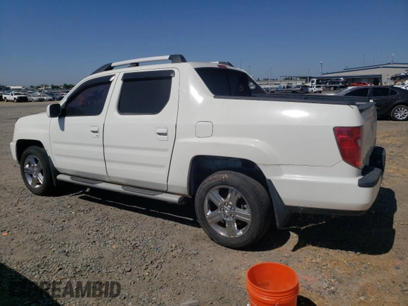 2010 Honda Ridgeline RTL with VIN 5FPYK1F56AB004084, listed as a Copart auction lot 58538224 with 97,558 mi miles and Salvage Title. Bid and sale history available at carsss.com. Image 2.