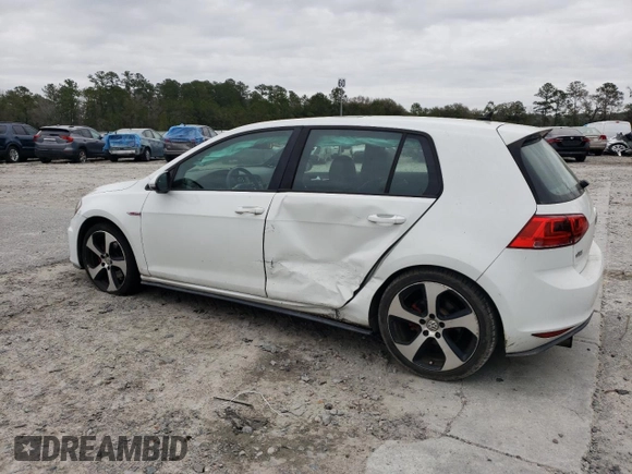 2015 Volkswagen Golf GTI Autobahn with VIN 3VW4T7AUXFM098475, listed as a Copart auction lot 45559694 with 68,104 mi miles. Bid and sale history available at carsss.com. Image 2.