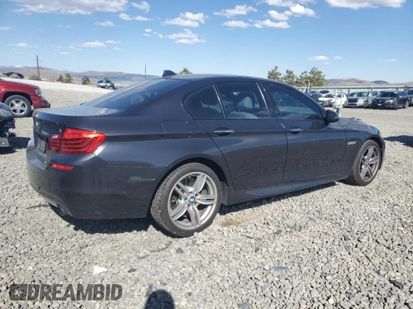 2014 BMW 5 Series 535i xDrive with VIN WBA5B3C55ED532060, listed as a Copart auction lot 48611175 with 138,915 mi miles and Salvage Title. Bid and sale history available at carsss.com. Image 3.