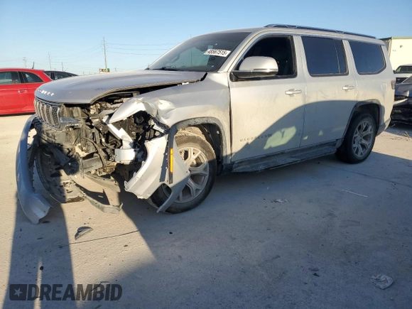 2022 Jeep Wagoneer Series II with VIN 1C4SJUBT5NS160858, listed as a Copart auction lot 48567515 with 70,849 mi miles and Salvage Title. Bid and sale history available at carsss.com. Image 1.