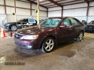 2006 Hyundai Sonata GLS with VIN 5NPEU46F36H026908, listed as a Copart auction lot 52309995 with 130,784 mi miles and Salvage Title. Bid and sale history available at DreamBid. Image 1.