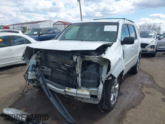 2012 Honda Pilot EX-L with VIN 5FNYF4H54CB057249, listed as a IAAI auction lot 41876322 with 180,641 mi miles and . Bid and sale history available at DreamBid. Image 18.