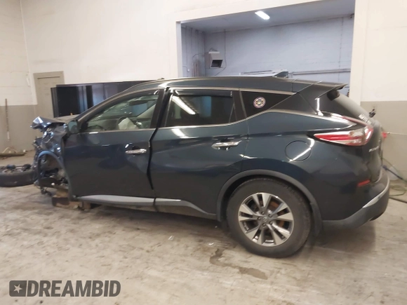 2018 Nissan Murano Platinum with VIN 5N1AZ2MG5JN112709, listed as a IAAI auction lot 41819380 with 57,375 mi miles. Bid and sale history available at carsss.com. Image 15.