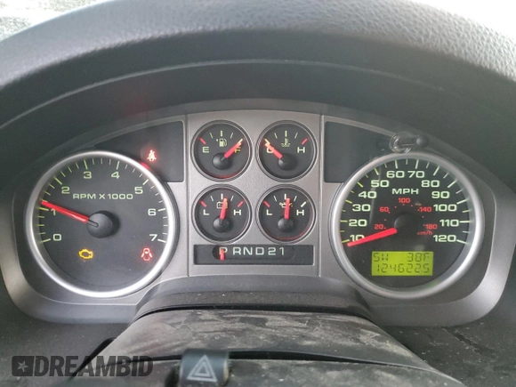 2004 Ford F-150 XL with VIN 1FTRF14544NB95529, listed as a Copart auction lot 42711215 with 124,622 mi miles and Clean Title. Bid and sale history available at DreamBid. Image 9.