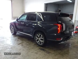 2021 Hyundai Palisade Limited z VIN KM8R5DHE3MU197952, wystawiony jako IAAI lot #41574649 z przebiegiem 105 342 mil mil oraz . Historia ofert i sprzedaży dostępna na DreamBid. Obrazek 3.