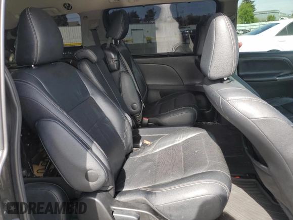 2017 Toyota Sienna SE with VIN 5TDXZ3DCXHS771231, listed as a Copart auction lot 50169225 with 81,910 mi miles and Salvage Title. Bid and sale history available at carsss.com. Image 11.