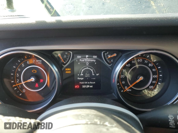 2020 Jeep Wrangler Unlimited Sport S z VIN 1C4HJXDN7LW286915, wystawiony jako Copart lot #51834275 z przebiegiem 33 129 mil mil oraz Szkoda całkowita • Salvage title. Historia ofert i sprzedaży dostępna na DreamBid. Obrazek 9.