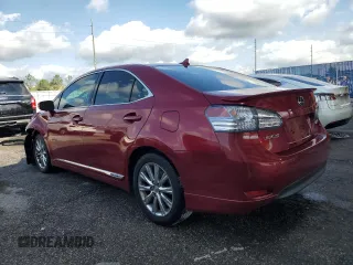 2010 Lexus HS 250h with VIN JTHBB1BA6A2001379, listed as a Copart auction lot 55507805 with 99,366 mi miles and Salvage Title. Bid and sale history available at DreamBid. Image 2.