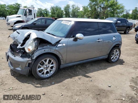 2007 MINI Hardtop S with VIN WMWMF73577TT84087, listed as a Copart auction lot 60208895 with 76,248 mi miles and Salvage title. Bid and sale history available at DreamBid. Image 1.
