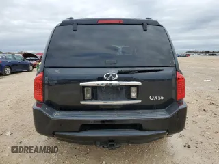 2007 Infiniti QX56 with VIN 5N3AA08C27N800671, listed as a Copart auction lot 43329395 with 256,723 mi miles and Salvage Title. Bid and sale history available at carsss.com. Image 6.