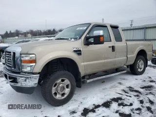 2010 Ford Super Duty F-250 SRW XL with VIN 1FTSX2B51AEB05501, listed as a Copart auction lot 43577695 with 183,441 mi miles and Salvage Title. Bid and sale history available at carsss.com. Image 1.