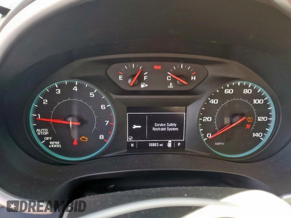 2023 Chevrolet Malibu LS with VIN 1G1ZC5ST4PF118233, listed as a Copart auction lot 50377565 with 18,983 mi miles and Salvage Title. Bid and sale history available at DreamBid. Image 9.