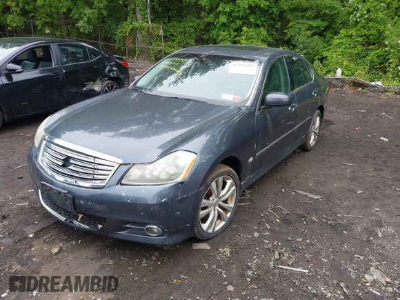 2008 Infiniti M with VIN JNKAY01F38M655398, listed as a IAAI auction lot 42374493 with 137,411 mi miles and . Bid and sale history available at DreamBid. Image 2.