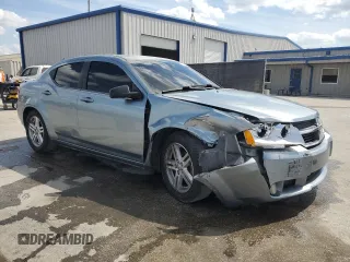 2009 Dodge Avenger SXT with VIN 1B3LC56B99N535484, listed as a Copart auction lot 49381645 with 186,049 mi miles and Salvage Title. Bid and sale history available at DreamBid. Image 4.