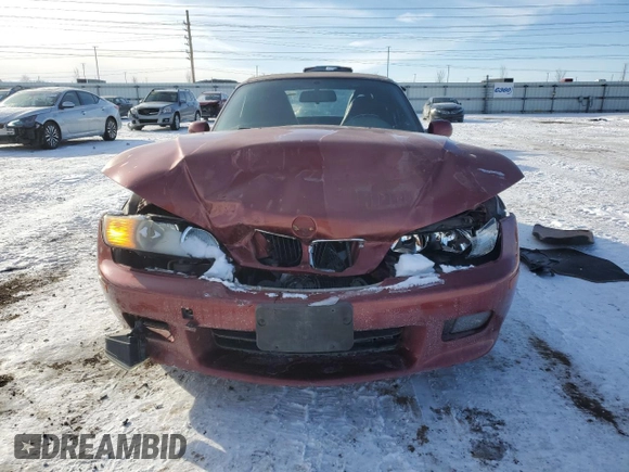 2001 BMW Z3 2.5 z VIN WBACN33471LM03467, wystawiony jako Copart lot #45764405 z przebiegiem 135 902 mil mil oraz Szkoda całkowita • Salvage title. Historia ofert i sprzedaży dostępna na DreamBid. Obrazek 5.