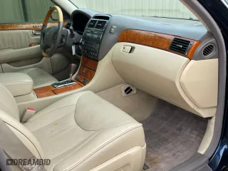 2005 Lexus LS 430 with VIN JTHBN36F250177548, listed as a Copart auction lot 54142625 with 228,639 mi miles and Clean Title. Bid and sale history available at carsss.com. Image 5.