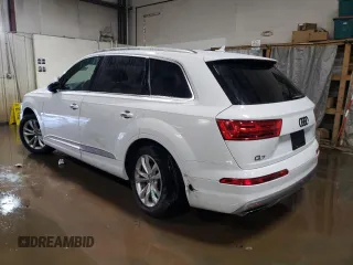 2017 Audi Q7 Premium with VIN WA1AHAF73HD042989, listed as a Copart auction lot 52042605 with 49,968 mi miles and Salvage title. Bid and sale history available at DreamBid. Image 2.
