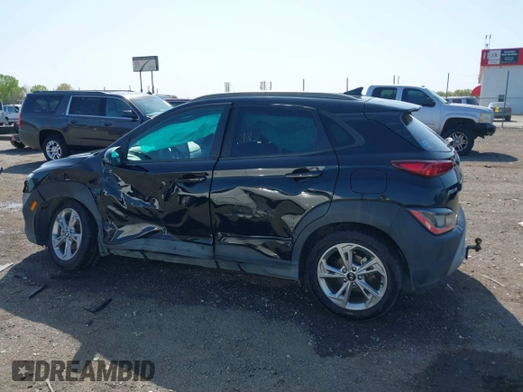 2023 Hyundai Kona SEL with VIN KM8K62AB5PU042651, listed as a IAAI auction lot 41919099 with 52,688 mi miles and . Bid and sale history available at DreamBid. Image 14.