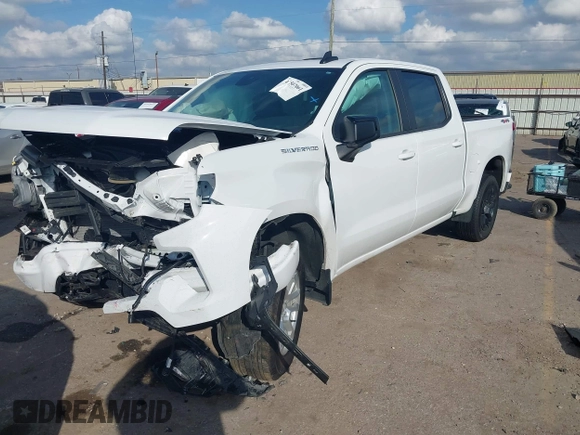 2024 Chevrolet Silverado 1500 RST with VIN 1GCUDEED5RZ182527, listed as a IAAI auction lot 41507061 with 5,169 mi miles. Bid and sale history available at carsss.com. Image 2.