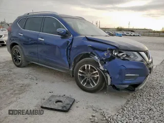 2019 Nissan Rogue SV with VIN KNMAT2MT0KP547548, listed as a Copart auction lot 50066415 with 103,423 mi miles and Salvage Title. Bid and sale history available at DreamBid. Image 4.
