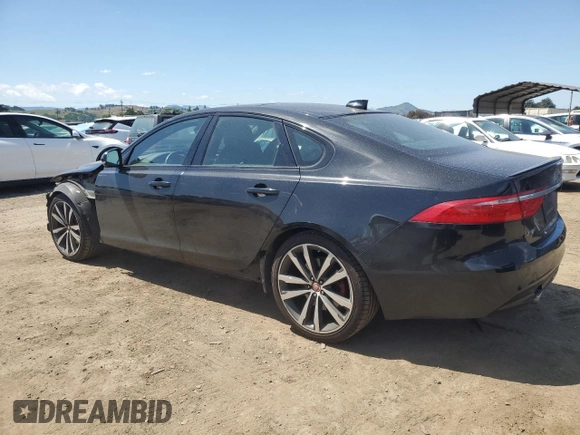 2016 Jaguar XF S with VIN SAJBG4BV1GCY05648, listed as a Copart auction lot 54783025 with 58,837 mi miles and Salvage Title. Bid and sale history available at DreamBid. Image 2.