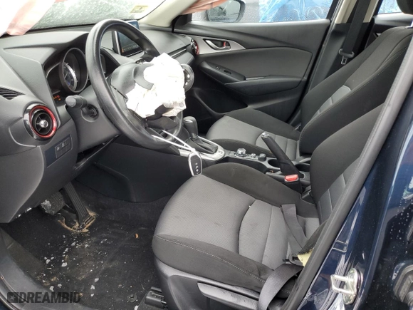 2017 Mazda CX-3 Sport with VIN JM1DKFB73H0154724, listed as a Copart auction lot 43694025 with 191,768 mi miles and Salvage Title. Bid and sale history available at carsss.com. Image 7.