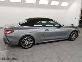 2025 BMW 4 Series 430i xDrive with VIN WBA53DB0XSCS88979, listed as a Copart auction lot 49742825 with 15,439 mi miles and Clean Title. Bid and sale history available at carsss.com. Image 3.