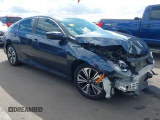 2017 Honda Civic Sedan EX-T with VIN 19XFC1F32HE010587, listed as a IAAI auction lot 41793102 with 98,724 mi miles. Bid and sale history available at carsss.com. Image 1.