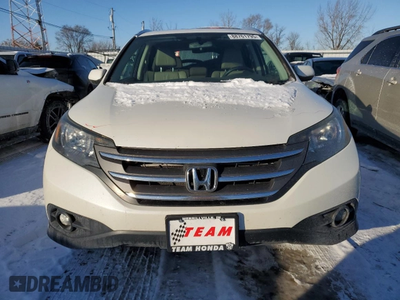2012 Honda CR-V EX-L with VIN 5J6RM4H70CL049717, listed as a Copart auction lot 88761795 with 134,588 mi miles and Salvage Title. Bid and sale history available at DreamBid. Image 5.