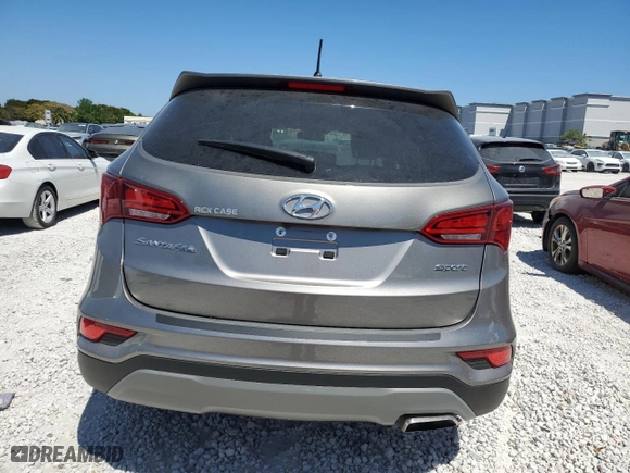 2018 Hyundai Santa Fe Sport 2.4L with VIN 5NMZT3LBXJH105871, listed as a Copart auction lot 49535925 with NaN miles and Clean Title. Bid and sale history available at carsss.com. Image 6.