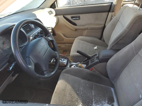 2001 Subaru Legacy Wagon Outback w/RL Equip with VIN 4S3BH675117650678, listed as a Copart auction lot 84107504 with 0 mi miles and Salvage Title. Bid and sale history available at carsss.com. Image 7.