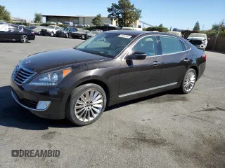 2015 Hyundai Equus Ultimate z VIN KMHGH4JHXFU092167, wystawiony jako Copart lot #70854144 z przebiegiem 68 760 mil mil oraz Szkody całkowita. Historia ofert i sprzedaży dostępna na DreamBid. Obrazek 1.