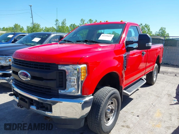 2017 Ford F-250 XLT with VIN 1FTBF2B66HED16070, listed as a IAAI auction lot 42259695 with 105,066 mi miles and . Bid and sale history available at DreamBid. Image 19.