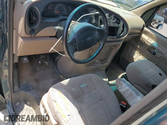 1998 Ford Econoline Passenger XL with VIN 1FMRE11L0WHA00514, listed as a Copart auction lot 64441065 with 111,243 mi miles and Salvage title. Bid and sale history available at DreamBid. Image 8.