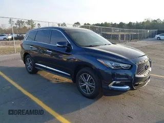 2020 Infiniti QX60 Pure with VIN 5N1DL0MN1LC501086, listed as a IAAI auction lot 41729091 with 108,329 mi miles and . Bid and sale history available at DreamBid. Image 1.