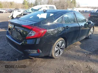 2017 Honda Civic Sedan EX-L with VIN 19XFC1F79HE214063, listed as a IAAI auction lot 41823628 with 45,314 mi miles. Bid and sale history available at carsss.com. Image 4.