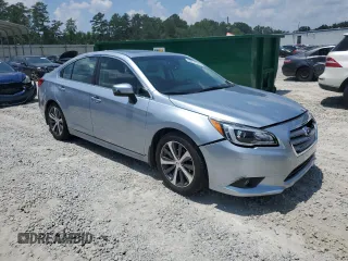 2017 Subaru Legacy Limited with VIN 4S3BNAN60H3055586, listed as a Copart auction lot 62237525 with 62,855 mi miles and Salvage title. Bid and sale history available at DreamBid. Image 4.