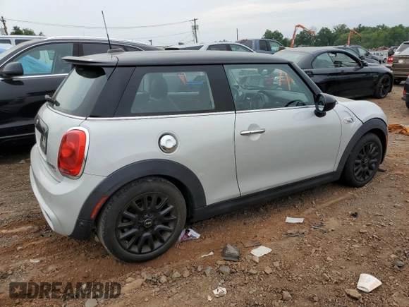 2018 MINI Hardtop Cooper S with VIN WMWXP7C57J2A49227, listed as a Copart auction lot 64254734 with 81,370 mi miles and Salvage Title. Bid and sale history available at DreamBid. Image 3.