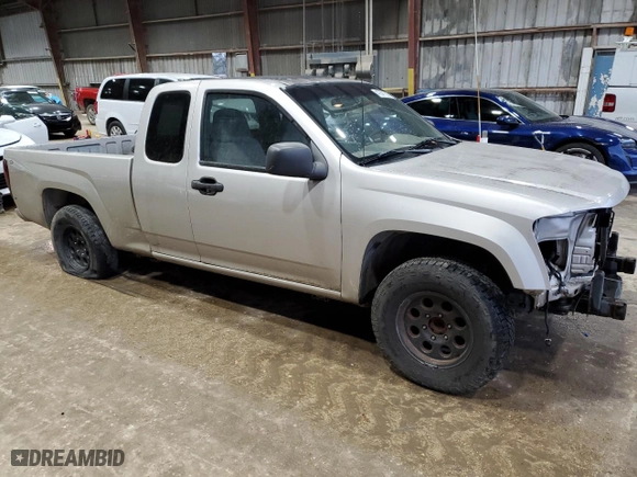 2005 Chevrolet Colorado LS Z85 with VIN 1GCCS196058280581, listed as a Copart auction lot 47597535 with 192,871 mi miles and Salvage Title. Bid and sale history available at carsss.com. Image 4.